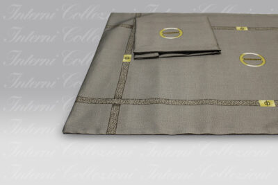 Coppia Federe Lounge nocciola Borbonese