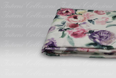Copriletto Biancofiore rosa Blumarine