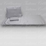 Parure Sacco Four Season Raso Unito grigio Tag House