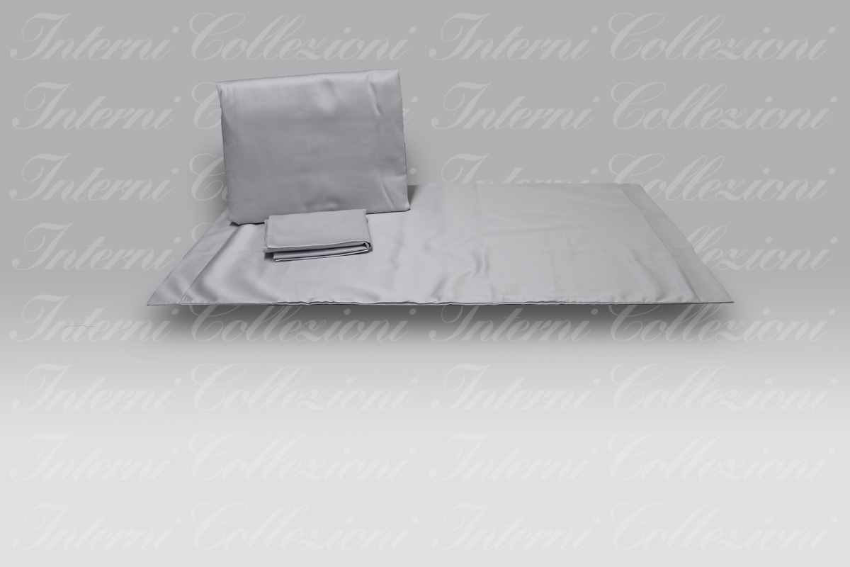 Parure Sacco Four Season Raso Unito grigio Tag House (1) Parure Sacco Four Season Raso Unito grigio Tag House