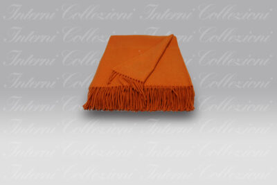 Plaid Eolo arancio Co.Bi