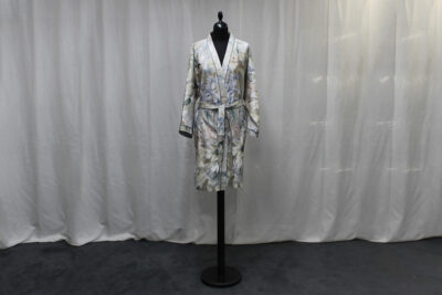 Vestaglia-Kimono Saffron blu-grey Kardoll