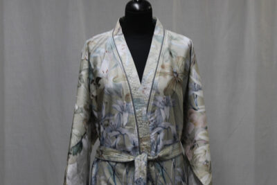 Vestaglia-Kimono Saffron blu-grey Kardoll