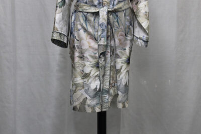 Vestaglia-Kimono Saffron blu-grey Kardoll