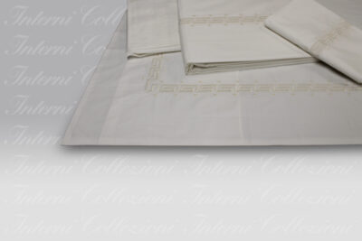 Completo Lenzuola ID14 latte Dea