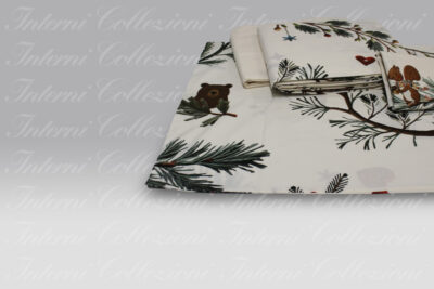Completo Lenzuola Izylinens Rudy main Tessitura Toscana Telerie