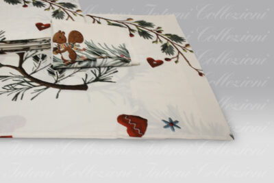 Completo Lenzuola Izylinens Rudy main Tessitura Toscana Telerie