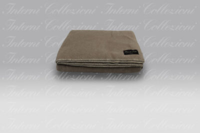 Plaid-Coperta Cervinia cammello Cavalieri
