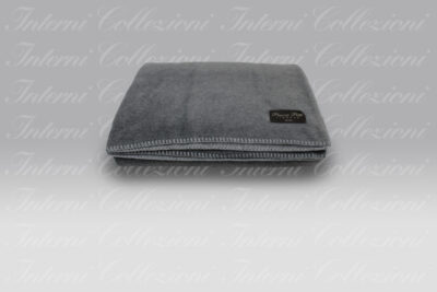 Plaid-Coperta Cervinia grigio Cavalieri