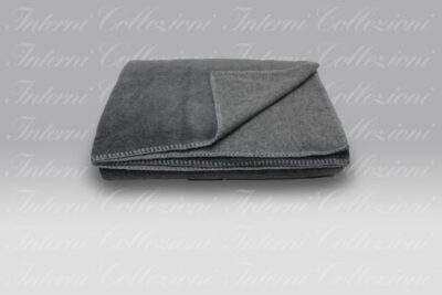 Plaid-Coperta Cervinia grigio Cavalieri