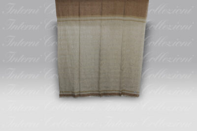 Plaid Daloa mattone-ecrù-legno Cecchi e Cecchi Agolab