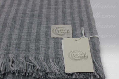 Plaid Polca grey Cecchi e Cecchi Agolab