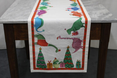 Runner Jurassic Tessitura Toscana Telerie