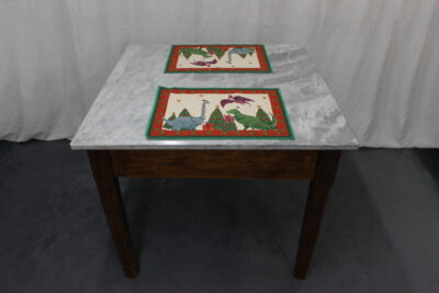 Set tovagliette MYMAT Jurassic Tessitura Toscana Telerie